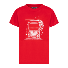 Rotes Kinder T-Shirt