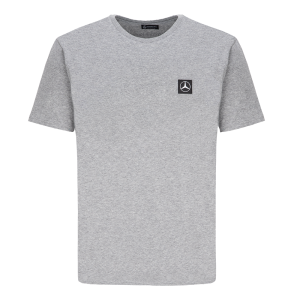 Patch T-Shirt Grau