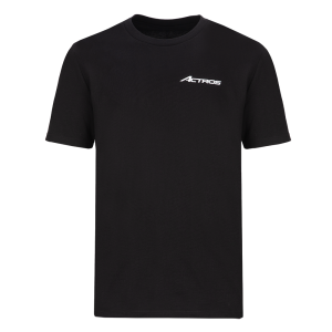 Camiseta unisex Actros en color negro