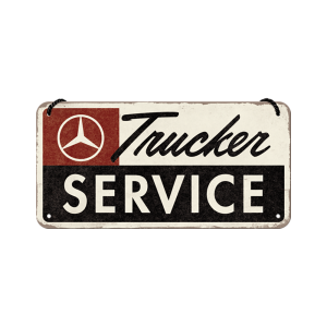 Nostalgie-Schild - Trucker Service