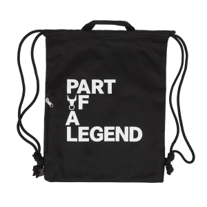 Part of a Legend Drawstring Bag