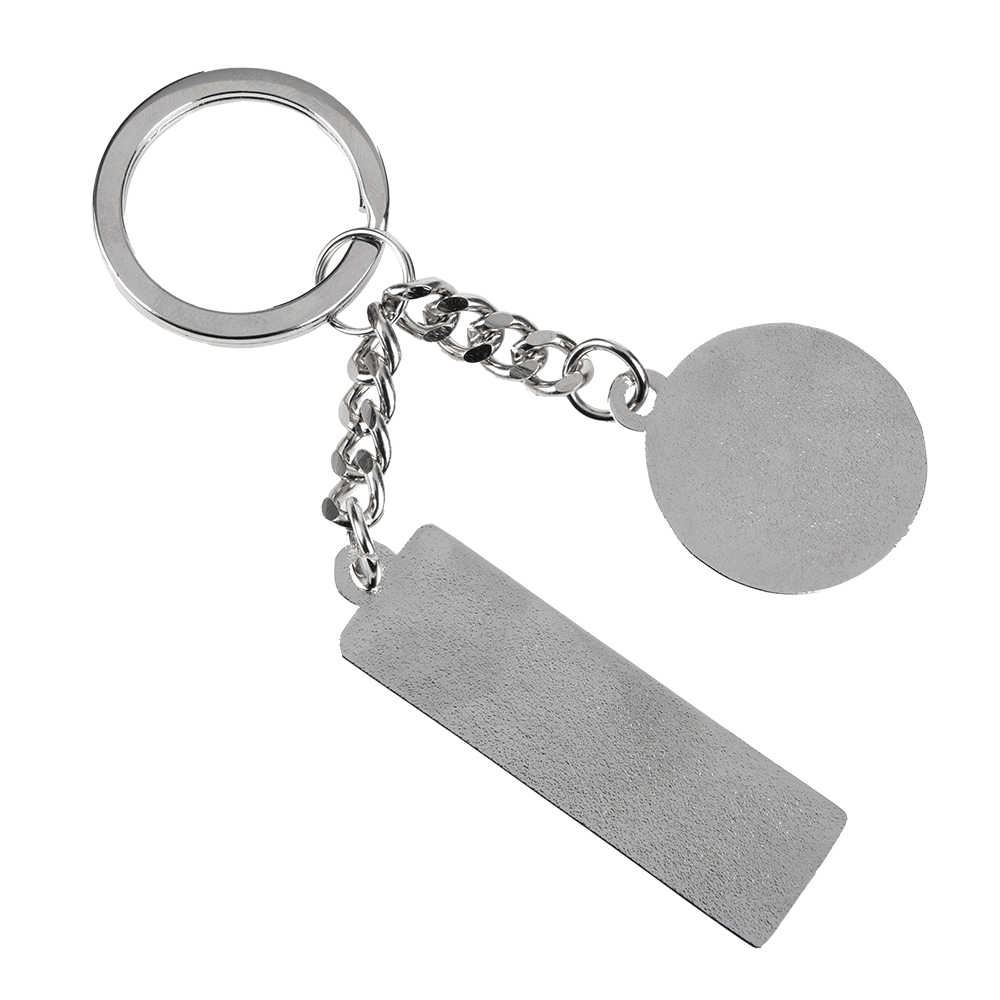 Schlüsselanhänger - Schwarz und Silber